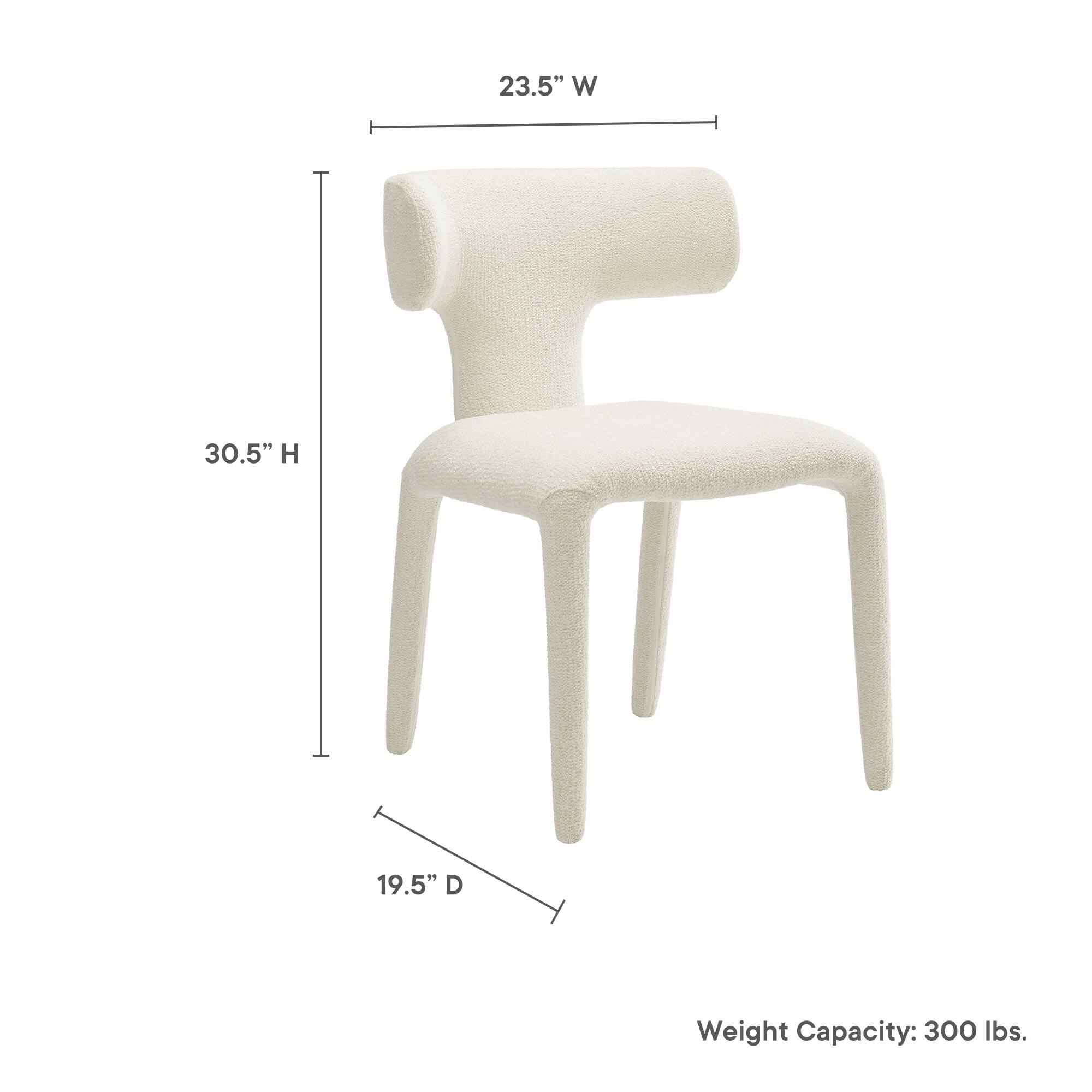 23.5" W  
30.5" H  
19.5" D  
Weight Capacity: 300 lbs.