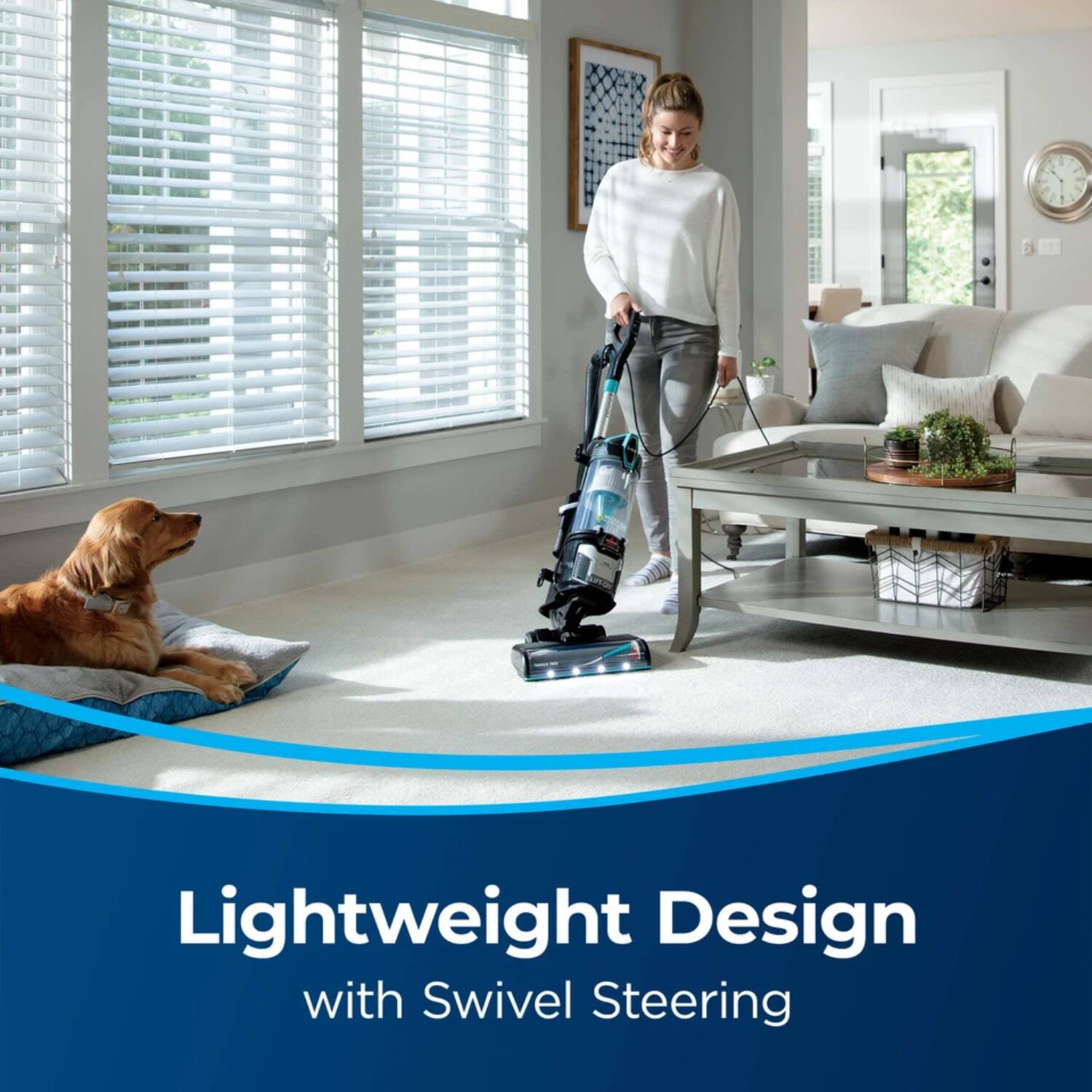 Lightweight Design with Swivel Steering