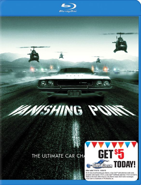  Vanishing Point [Blu-ray] [with Gas Cash] [1971]