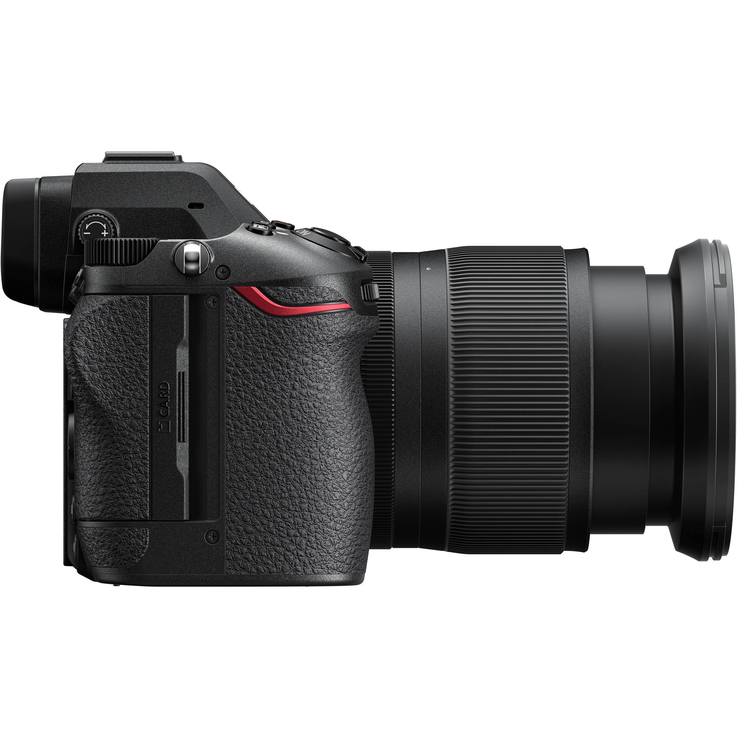 Alt View 4. Nikon - Nikon Z6 III Mirrorless Camera Bundle With Bag + 128GB Memory Card - Black.