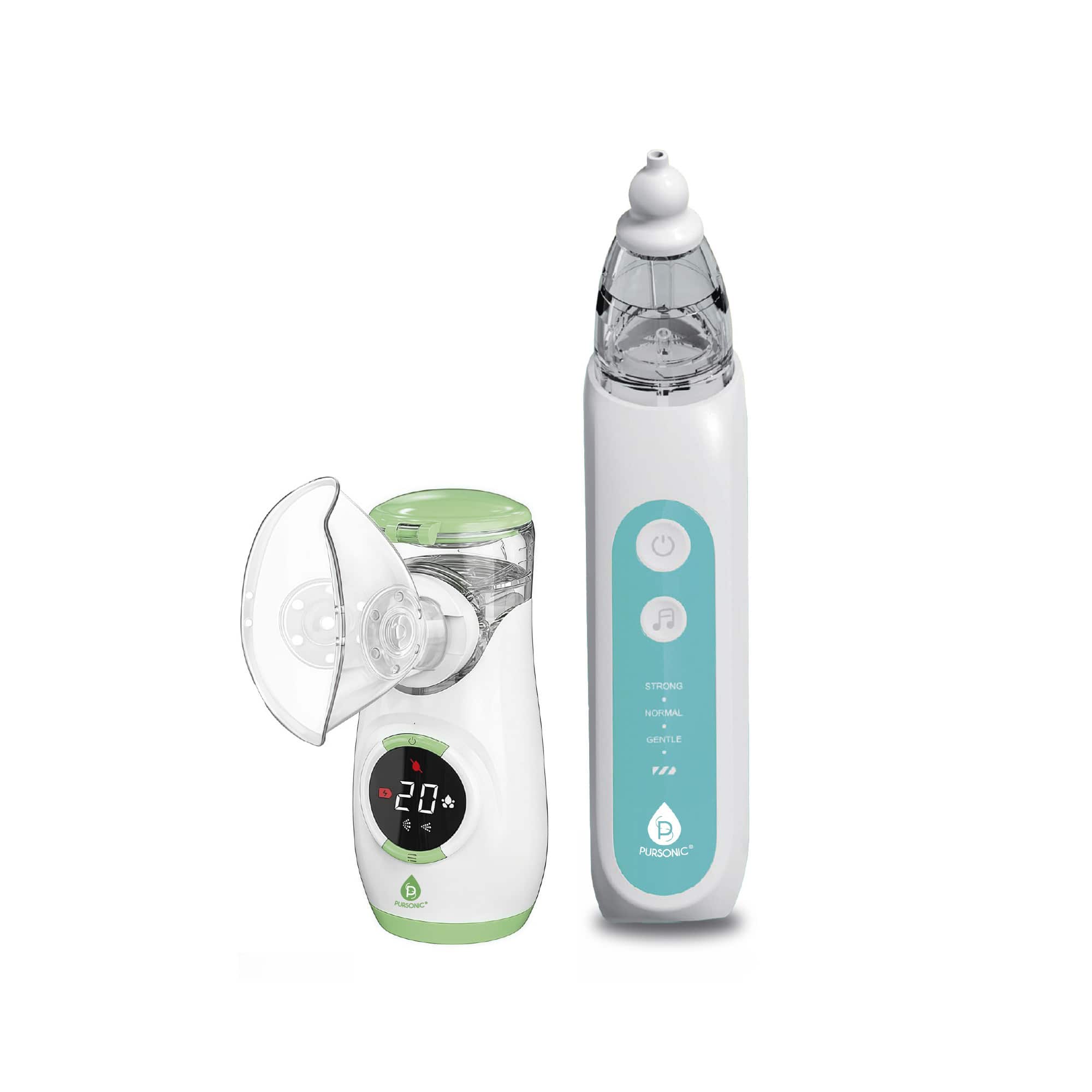 Mesh Nebulizer with Baby Nasal Aspirator – Complete Breathing & Relief Kit