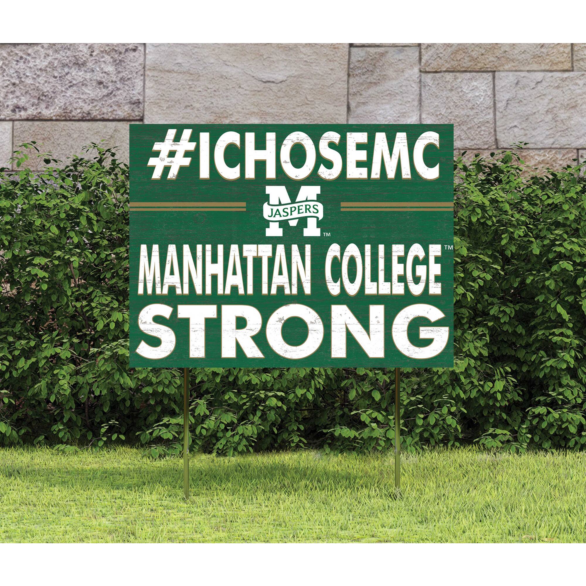 #ICHOOSEMC  
JASPERS  
MANHATTAN COLLEGE  
STRONG