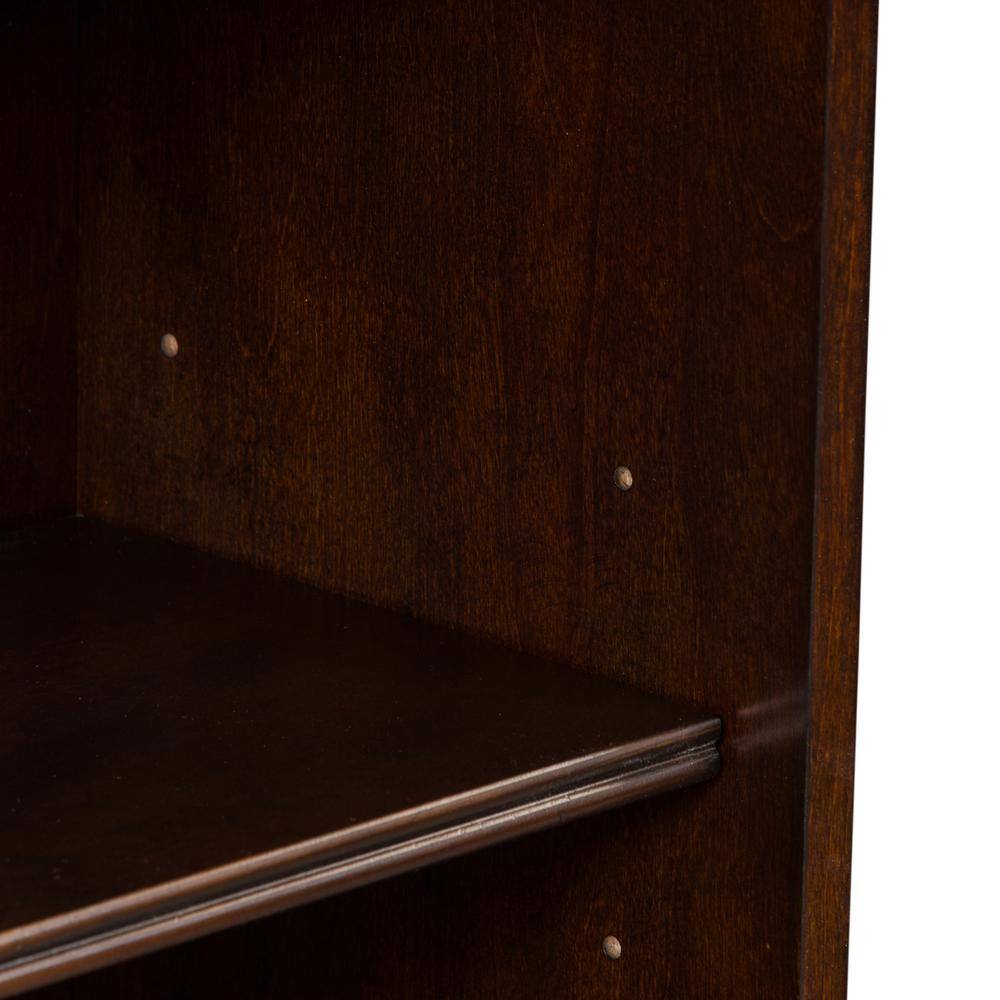 Back. Liberty Furniture Industries - Brayton Manor Jr Executive 48 Inch Bookcase (RTA) in Cognac - Brown.