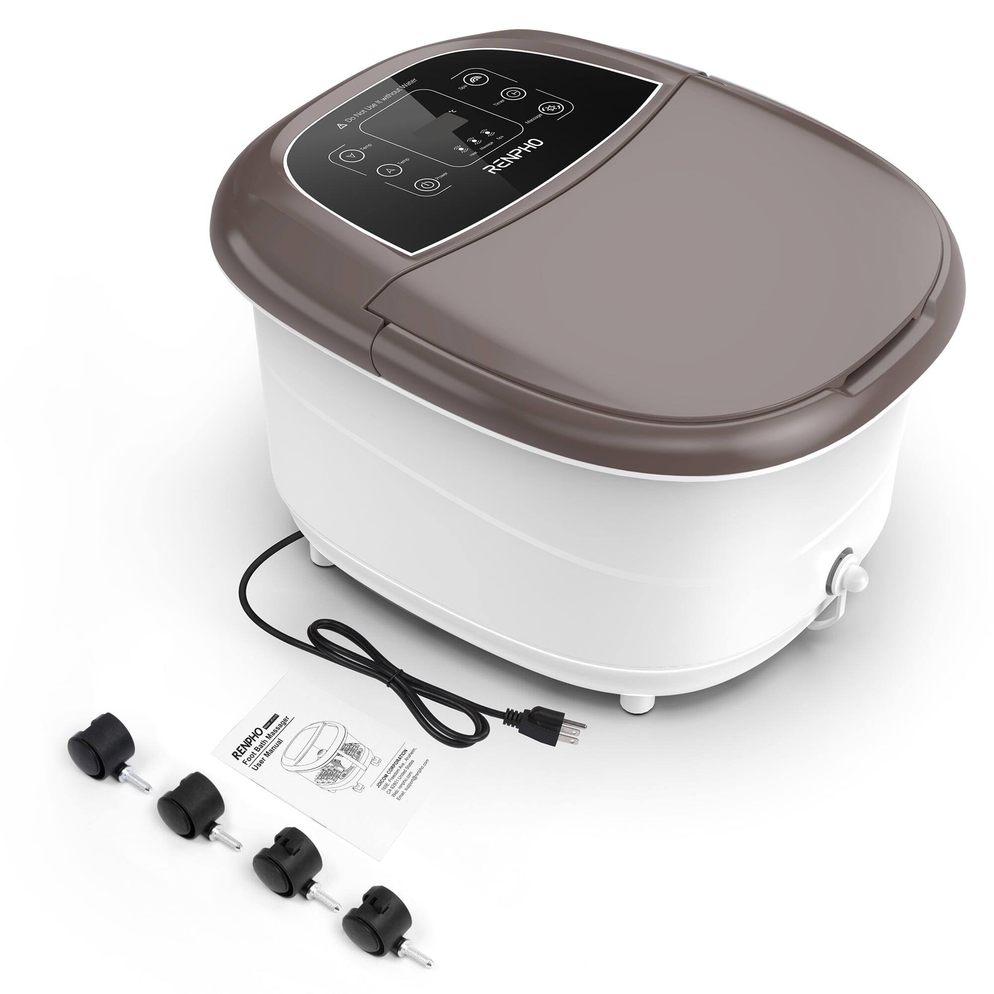 & a 3 RENPHO I love RENPHO FootSoak Massager Foot De I Manual !