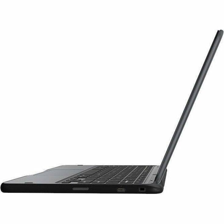 Alt View 1. Dell - Dell Chromebook 3000 3120 11.6" Touchscreen Convertible 2 in 1 Chromebook - HD - 60 Hz - Intel N-Series N100 - 4 GB - 64 - Black.