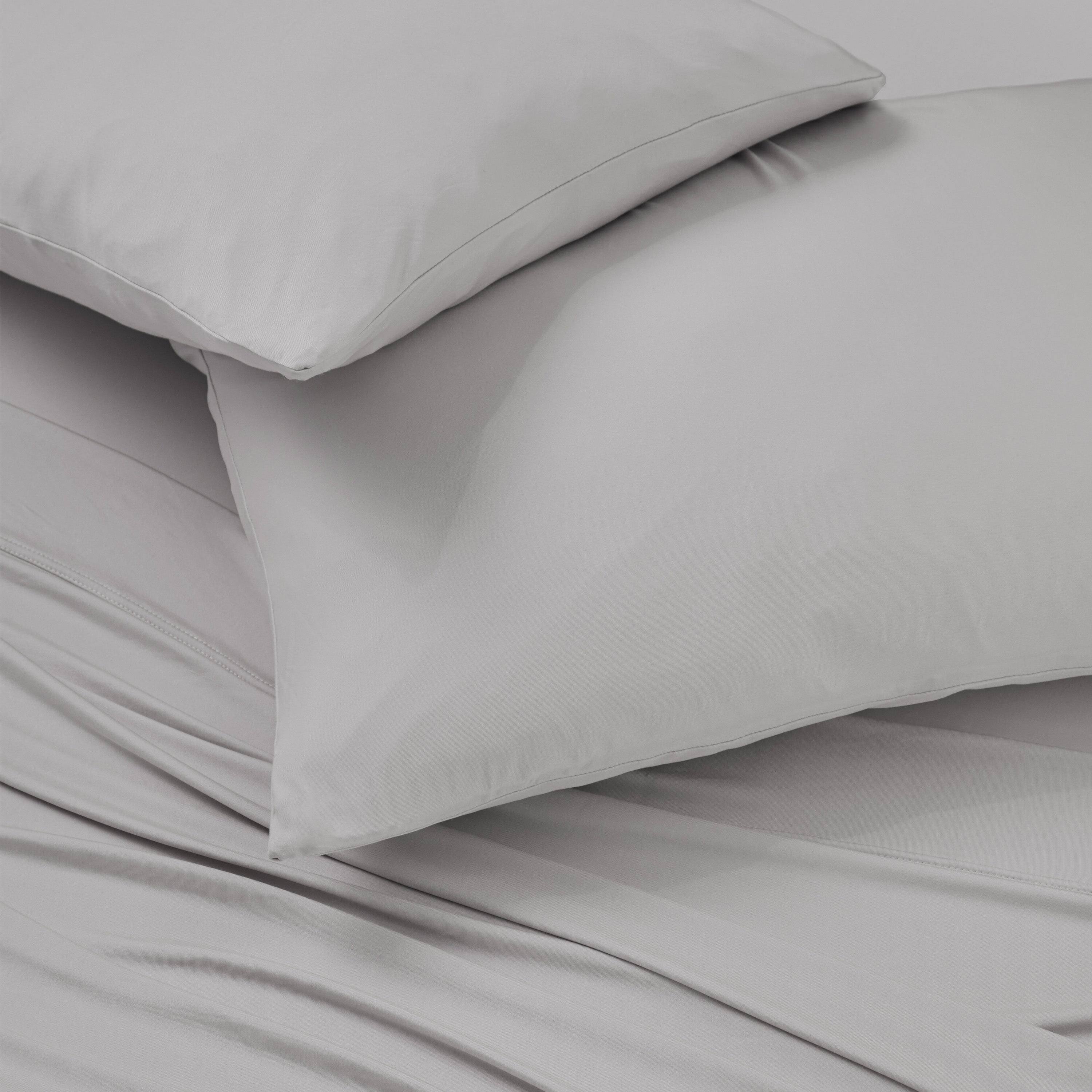 Alt View 4. Bedgear - Ver-Tex Pillowcase Set - Bright White, Queen - bright-white.