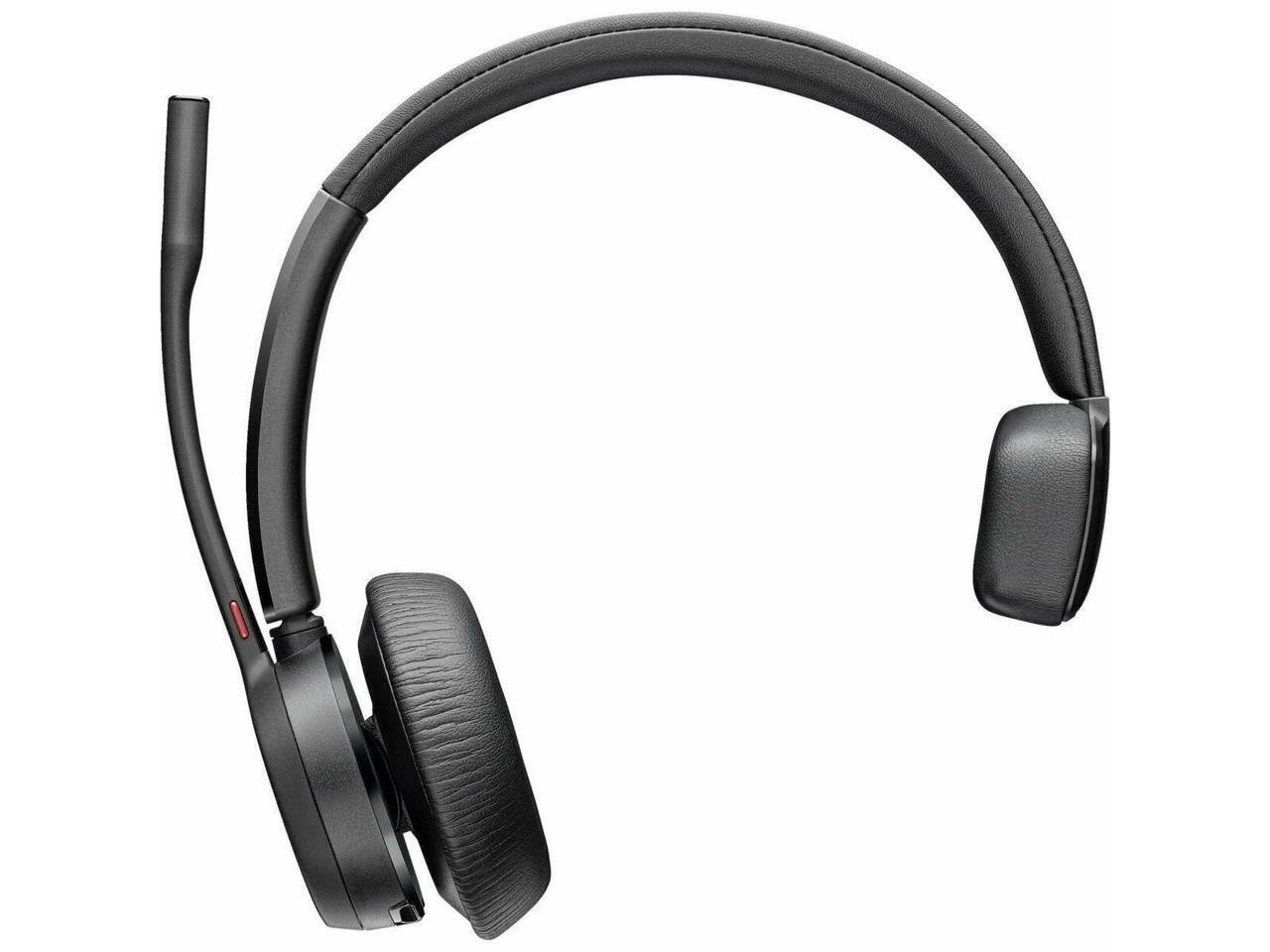 Alt View 1. HP - HP Poly Voyager 4310 Microsoft Teams Certified USB-A Headset +BT700 dongle (77Y91AA) - Black.