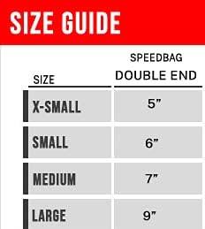 SIZE GUIDE

SPEEDBAG DOUBLE END

| SIZE    | SIZE  |
|--------|-------|
| X-SMALL| 5"    |
| SMALL  | 6"    |
| MEDIUM | 7"    |
| LARGE  | 9"    |