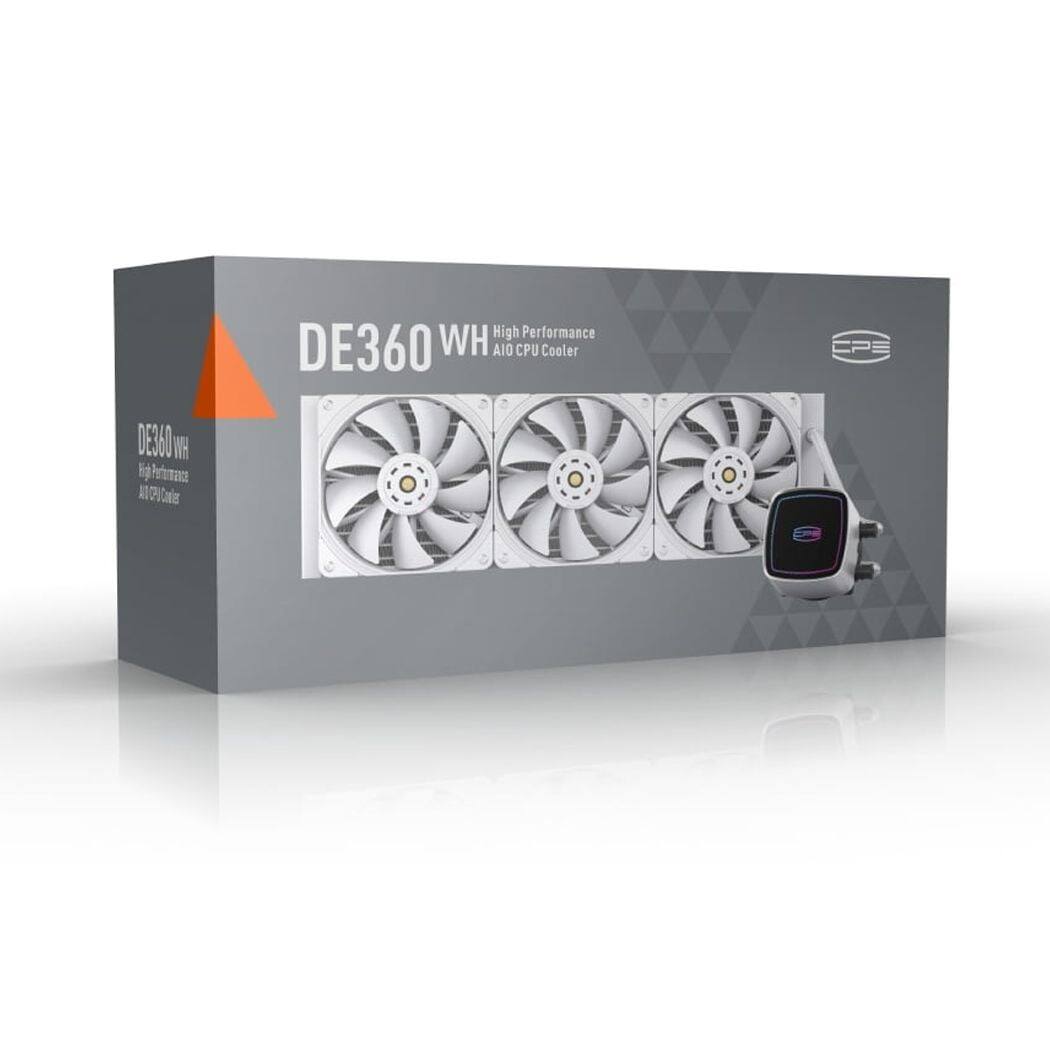 DE360 WH  
High Performance AIO CPU Cooler  

DE360 WH  
High Performance AIO CPU Cooler  

EPS