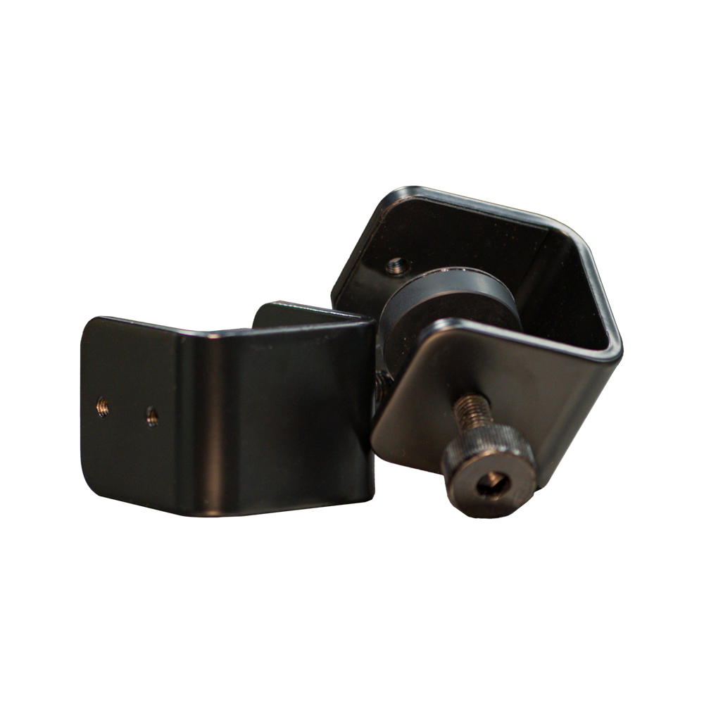 Front. Asetek Sim Sports - Table Clamps - Black.
