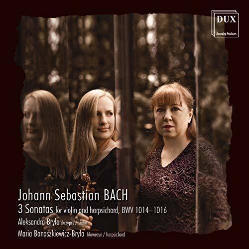 Bach,J.S. / Bryla - 3 Sonatas for Violin & Harpsichord   - COMPACT DISCS [CD]