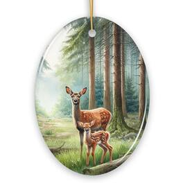 OrnamentallyYou - Bambis Magical Forest Ornament A Christmas Tribute to Woodland Friends - Multi-colored