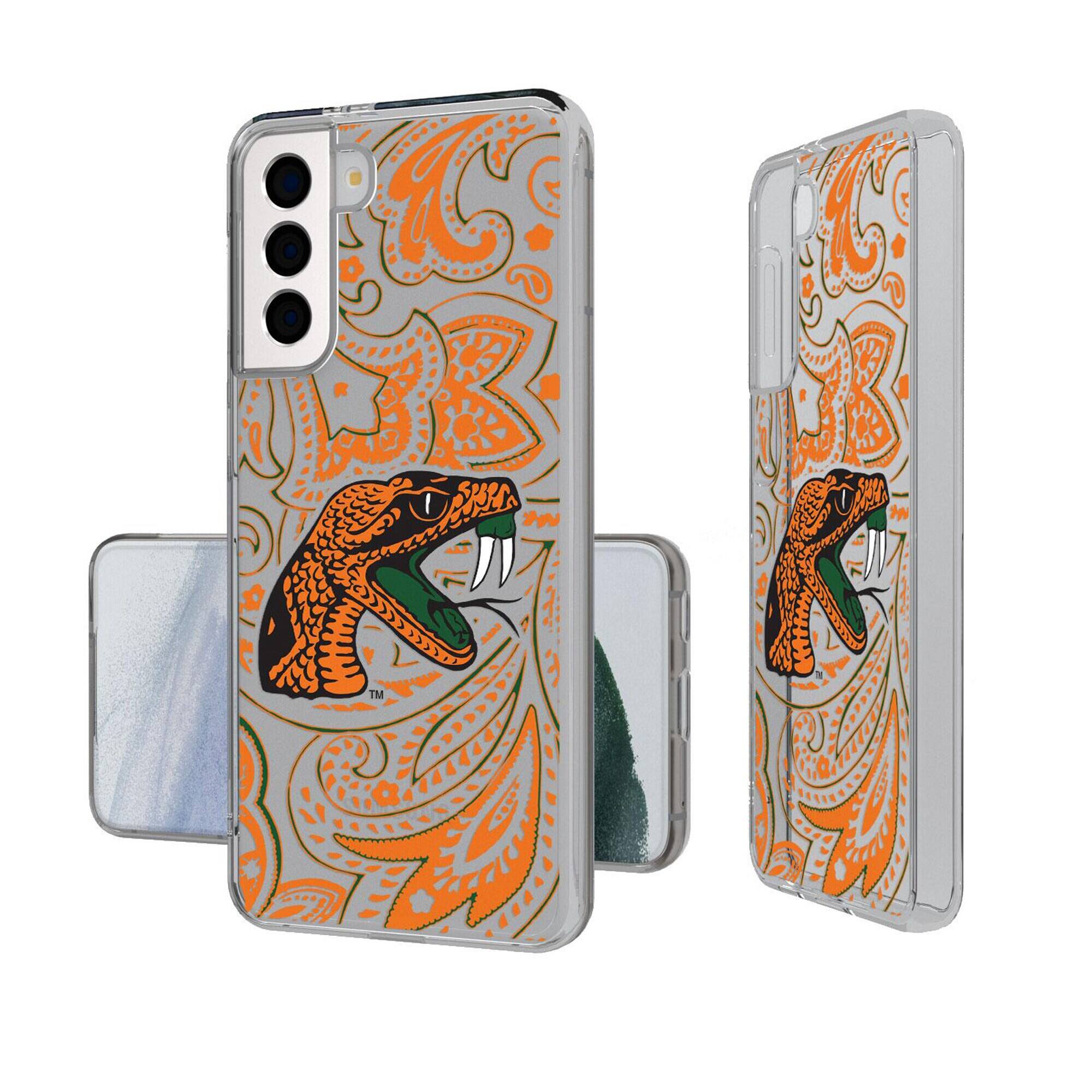 Keyscaper - NCAA - Florida A&M Rattlers Paisley Galaxy Clear Case - S23 - Multicolor price history on PriceWatchPro