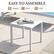 EASY TO ASSEMBLE
1 PERSON
2 STEPS
5 MINS
