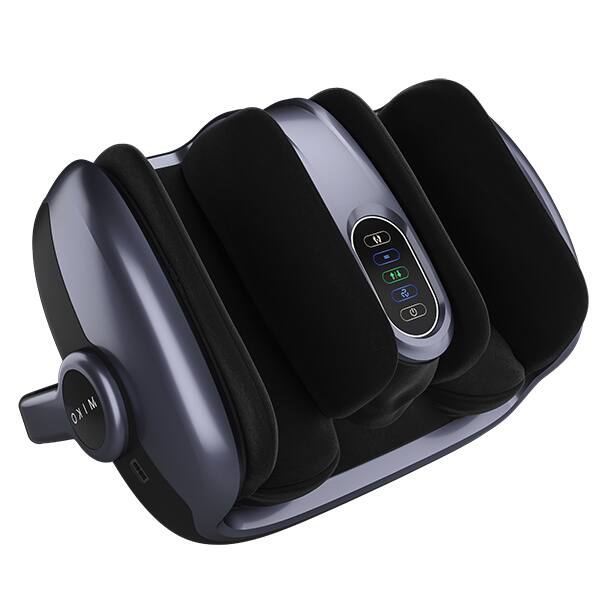 Alt View 2. Miko - Miko MAS II Foot, Leg & Calf Massager with Heat, Air Compression, Shiatsu Kneading, 5 Pressure Levels & Adjustable Bar - Charcoal.