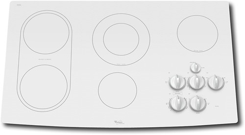 Best Buy Whirlpool Gold 36 Built In Electric Cooktop Pure White