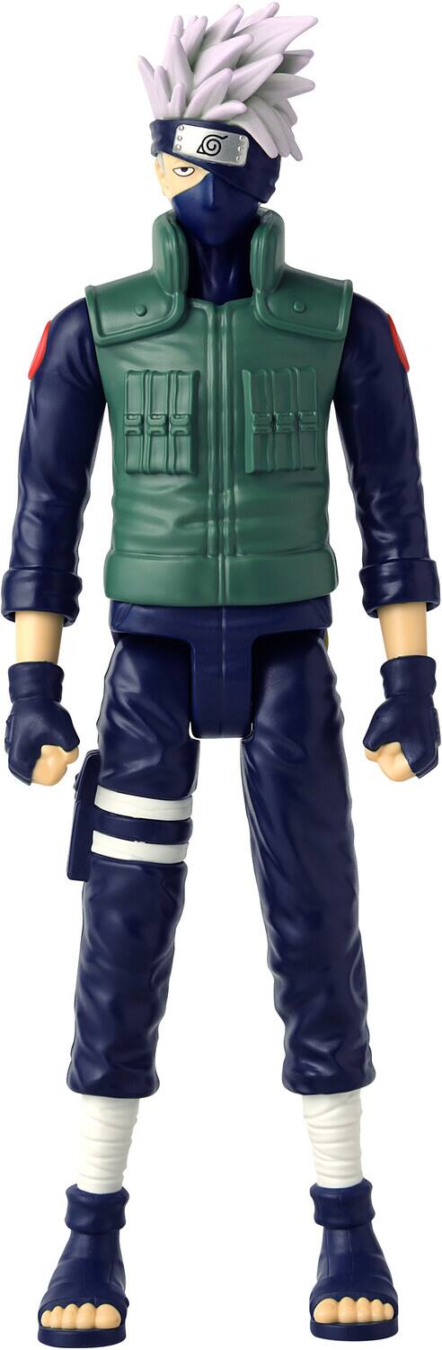 Alt View 1. Bandai - ANIME HEROES MEGA - Naruto - Kakashi 12" Action Figure - Multicolor.