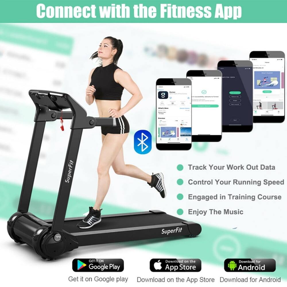 Connect with the Fitness App

- Track Your Work Out Data
- Control Your Running Speed
- Engaged in Training Course
- Enjoy The Music

SuperFit

GET IT ON
Google Play

Download on the App Store

Download for Android