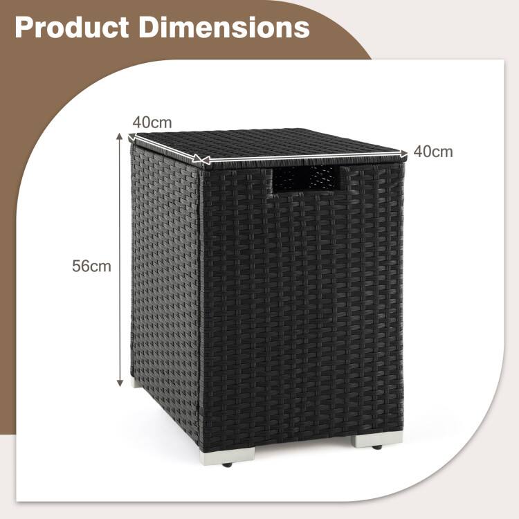 Product Dimensions: 40cm x 40cm x 56cm