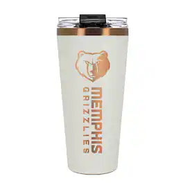 Great American Products - Memphis Grizzlies 30oz. Big Slim Tumbler - Cream