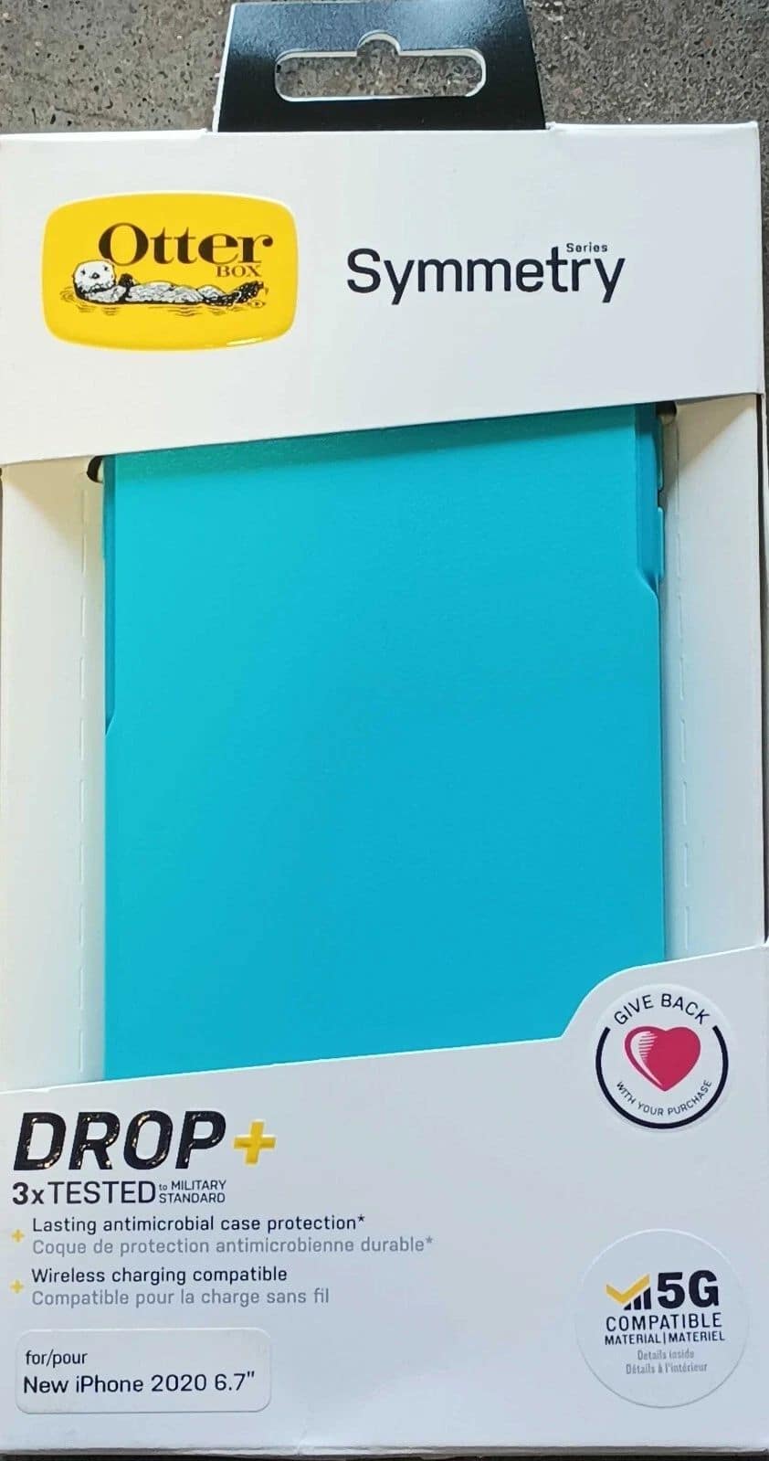 OtterBox - Symmetry Series Case For iPhone 12 Pro Max - Blue