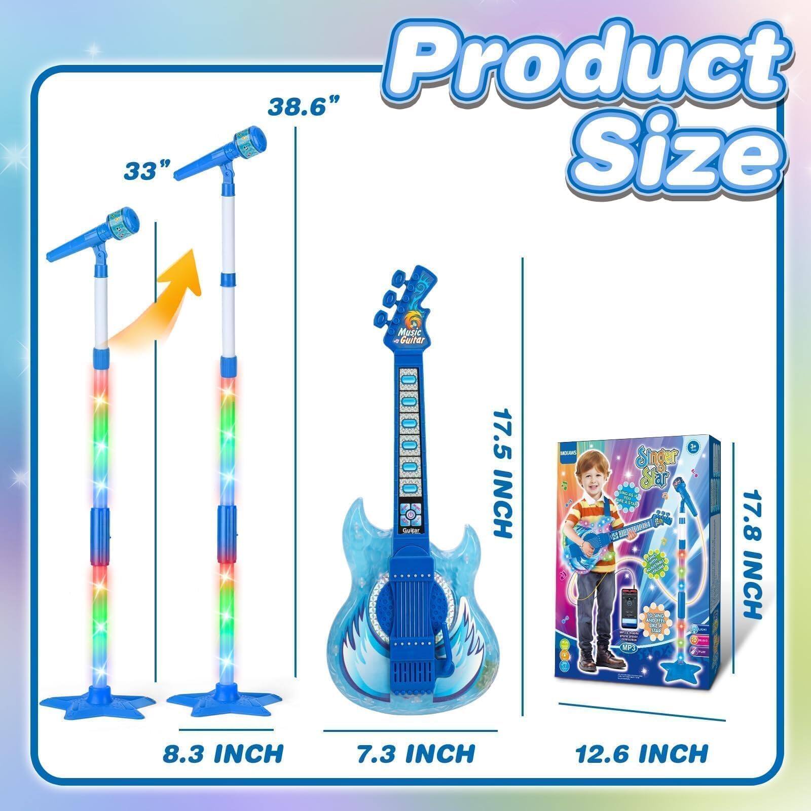 Sure, here is the corrected and grouped text from the image:

**Product Size**

- **33"**
- **38.6"**
- **8.3 INCH**
- **7.3 INCH**
- **17.5 INCH**
- **17.8 INCH**
- **12.6 INCH**