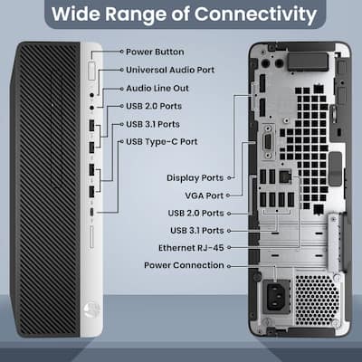 HP Refurbished Excellent ProDesk 600 G5 SFF Desktop Computer PC HP Refurbished Excellent ProDesk 600 G5 SFF Desktop Computer PC