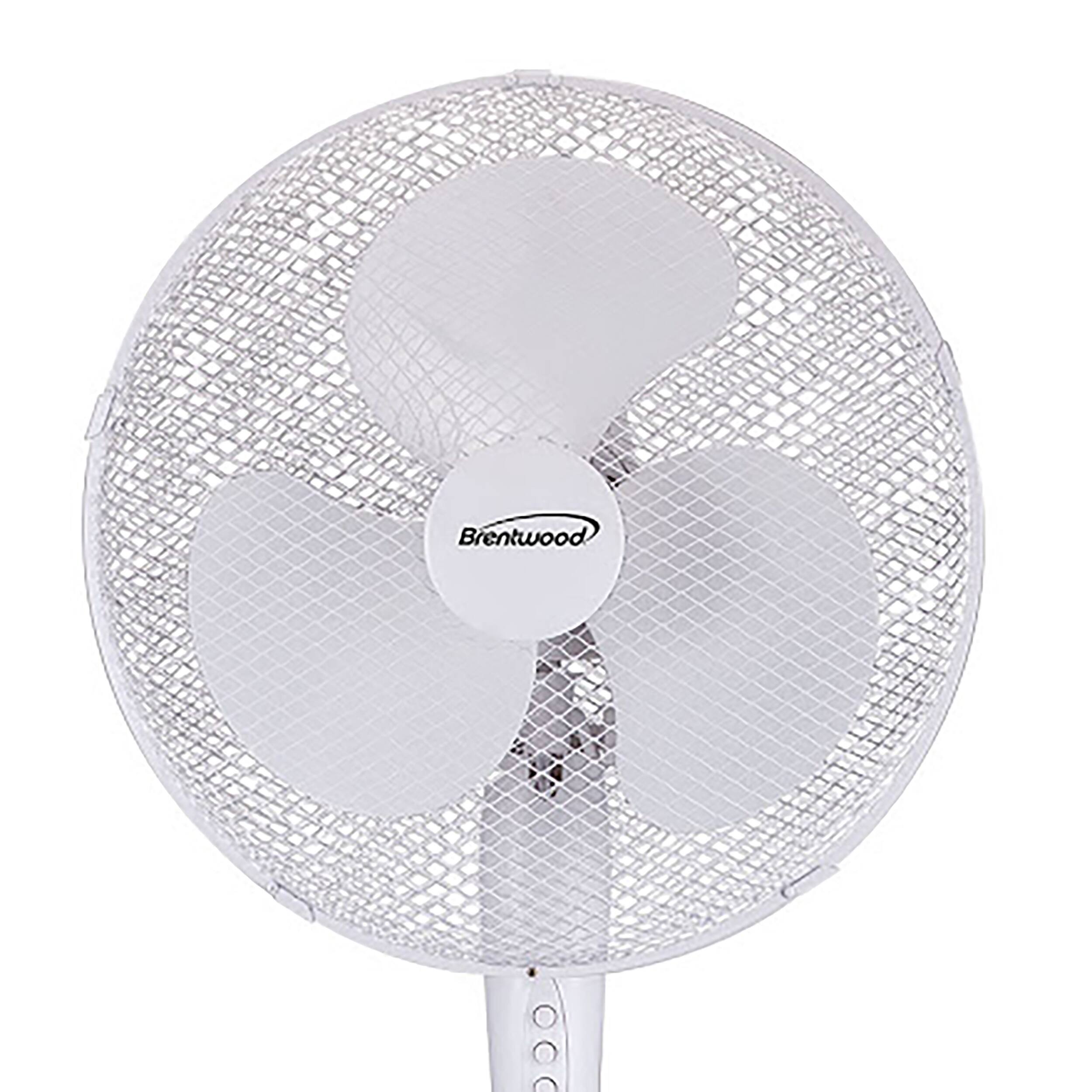 Alt View 1. Kool Zone - Kool Zone 16" Oscillating Fan- White - White.