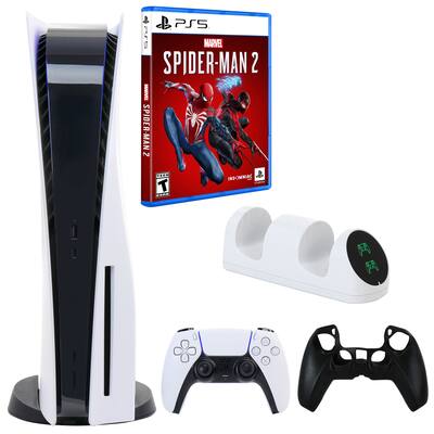 PS5 Core with Spider Man 2 Game and Accessories PlayStation 5 PS5 Core with Spider Man 2 Game and Accessories PlayStation 5