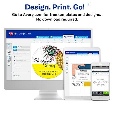 Design. Print. Go!™  
Go to Avery.com for free templates and designs. No download required.

AVERY | Design & Print

Pineapple Bread  
HANDMADE WITH LOVE FROM THE GRADIN

MINING GATEMASK

An Edla