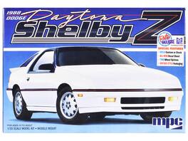 Skill 2 Model Kit 1988 Dodge Shelby Daytona Z 2-in-1 Kit 1/25 Scale Model by MPC - Multicolor