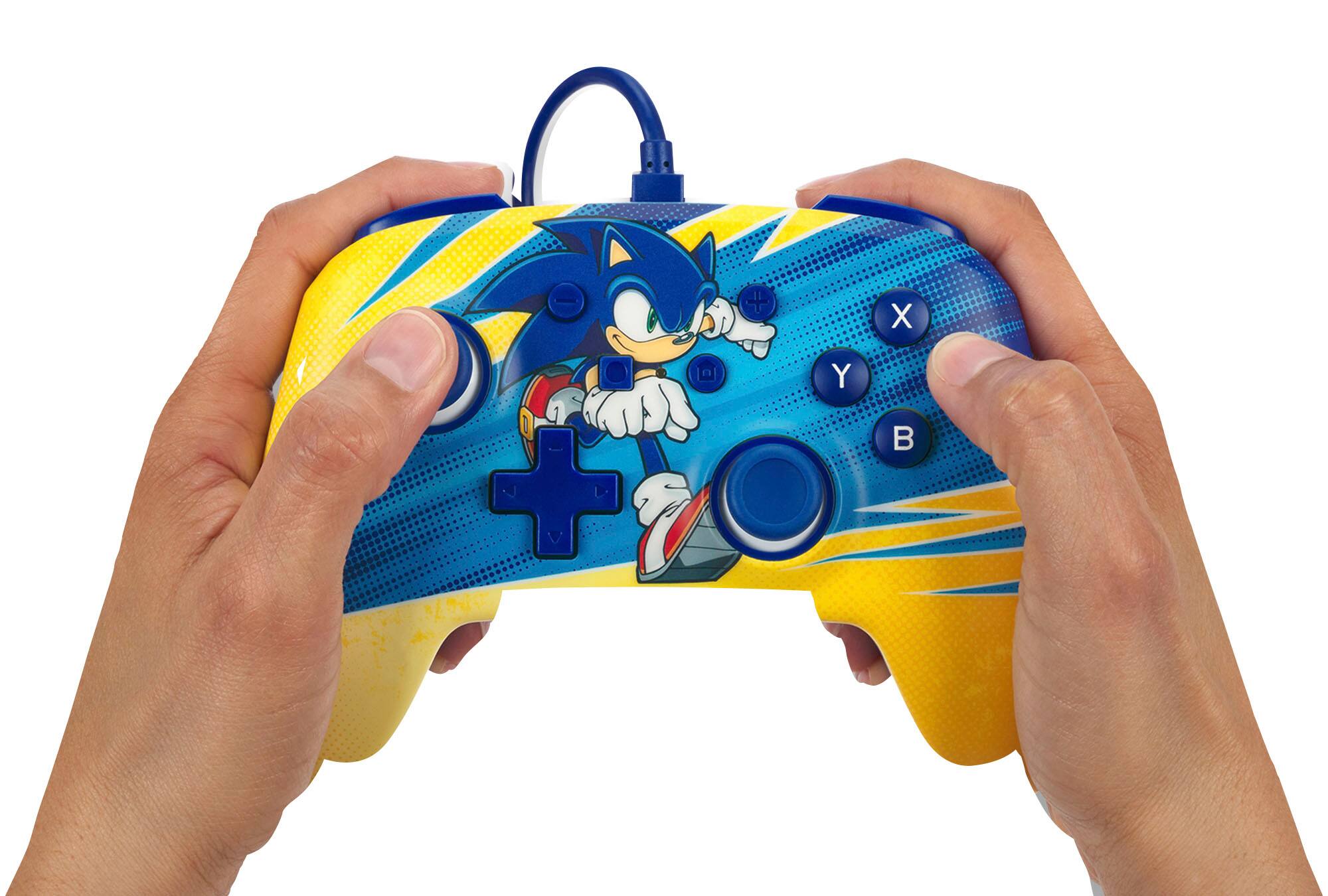Alt View 23. PowerA - PowerA Enhanced Wired Controller for Nintendo Switch - Sonic Boost - Sonic Boost.