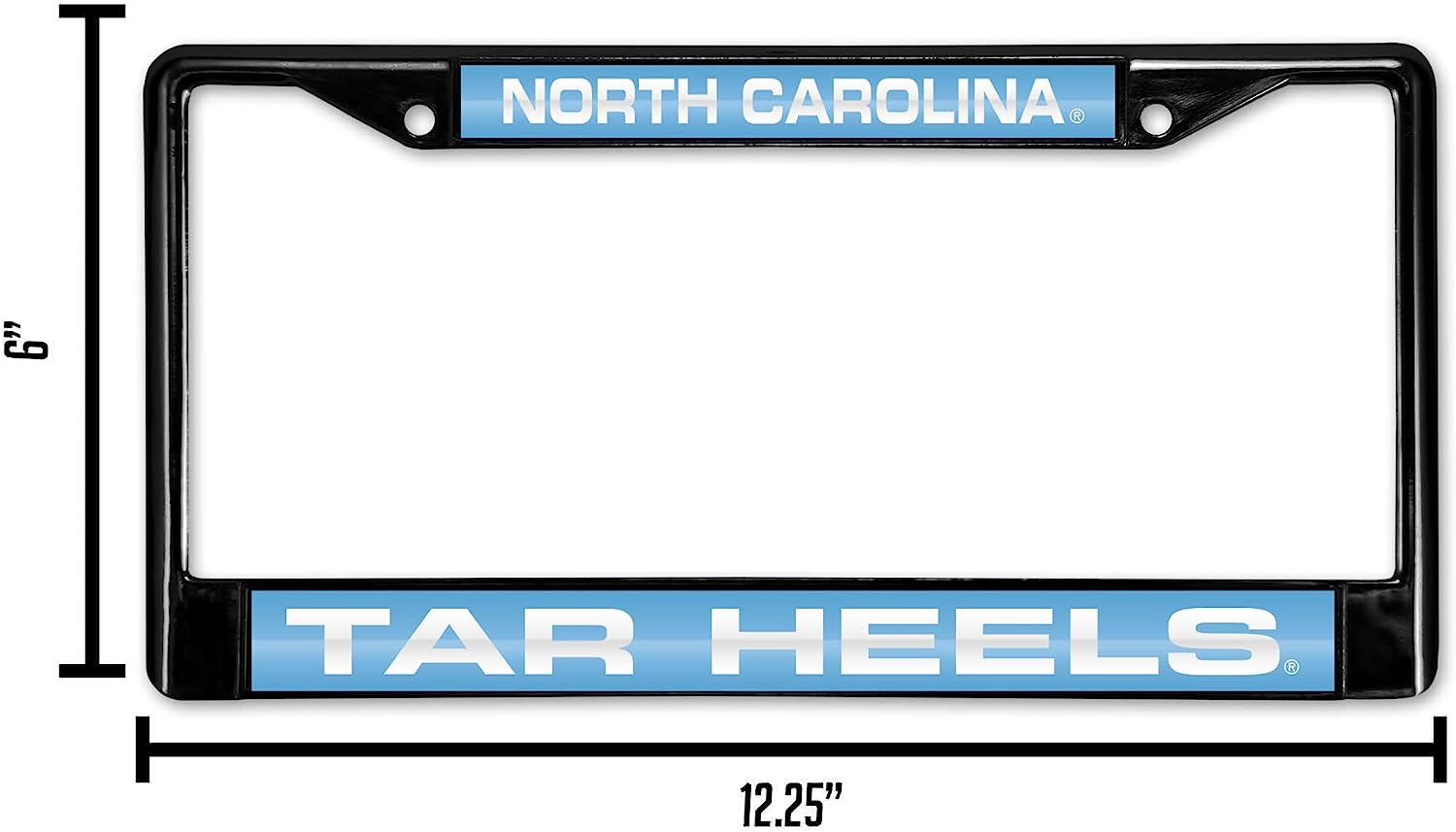 NORTH CAROLINA  
TAR HEELS  

12.25"
