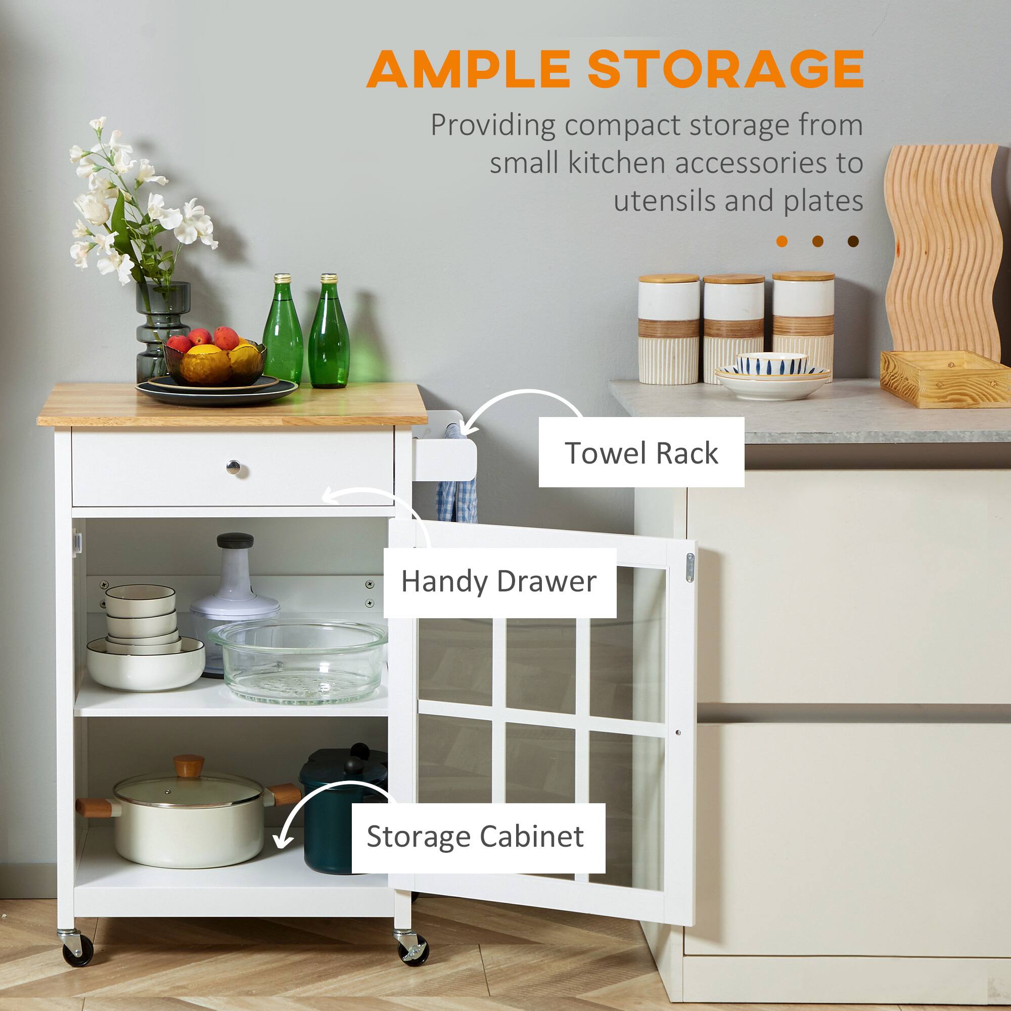 AMPLE STORAGE
Providing compact storage from small kitchen accessories to utensils and plates
Towel Rack
Handy Drawer
Storage Cabinet