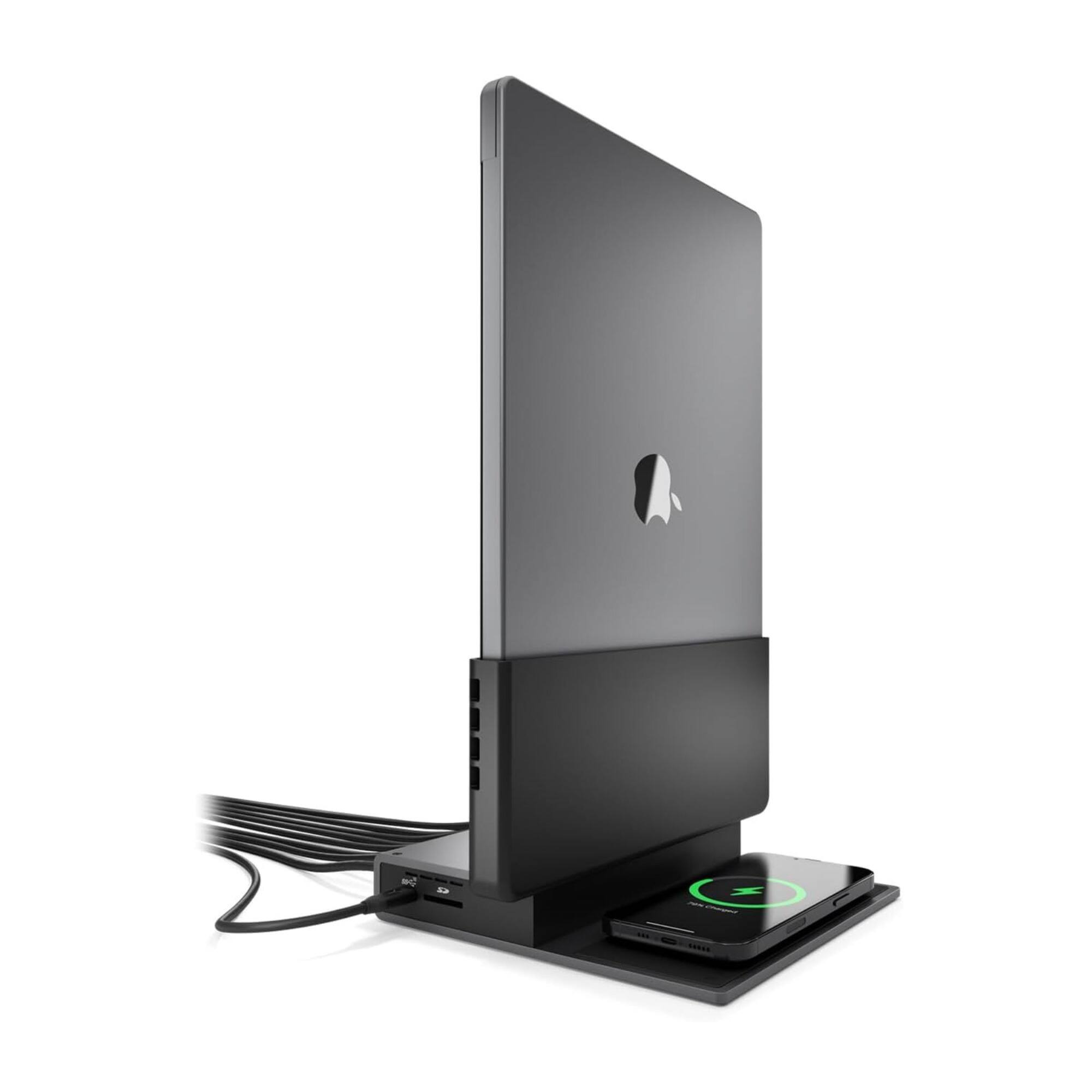 Angle. Brydge - Brydge ProDock Duo TB4 Docking Station for MacBook Pro/Air 13 Inch (Space Gray).
