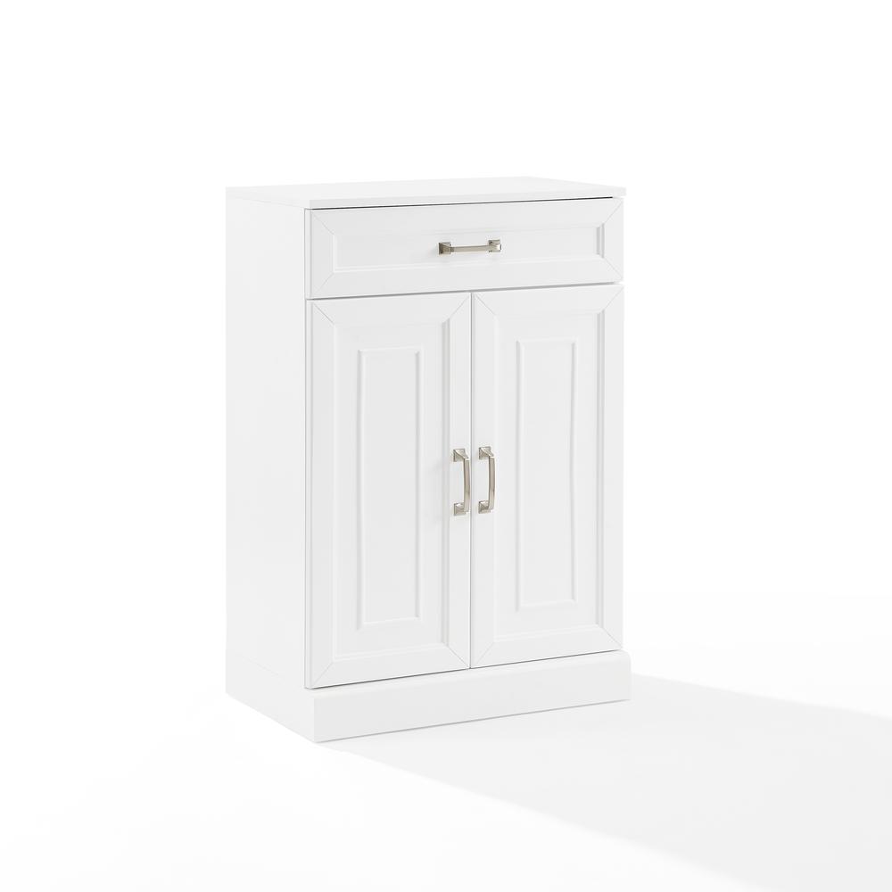 Alt View 5. Crosley Furniture - Stanton Kitchen Storage Cabinet - White.