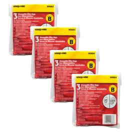 Shop-Vac - Vacuum Bags for Vacuum Part #9066833 12 Pack