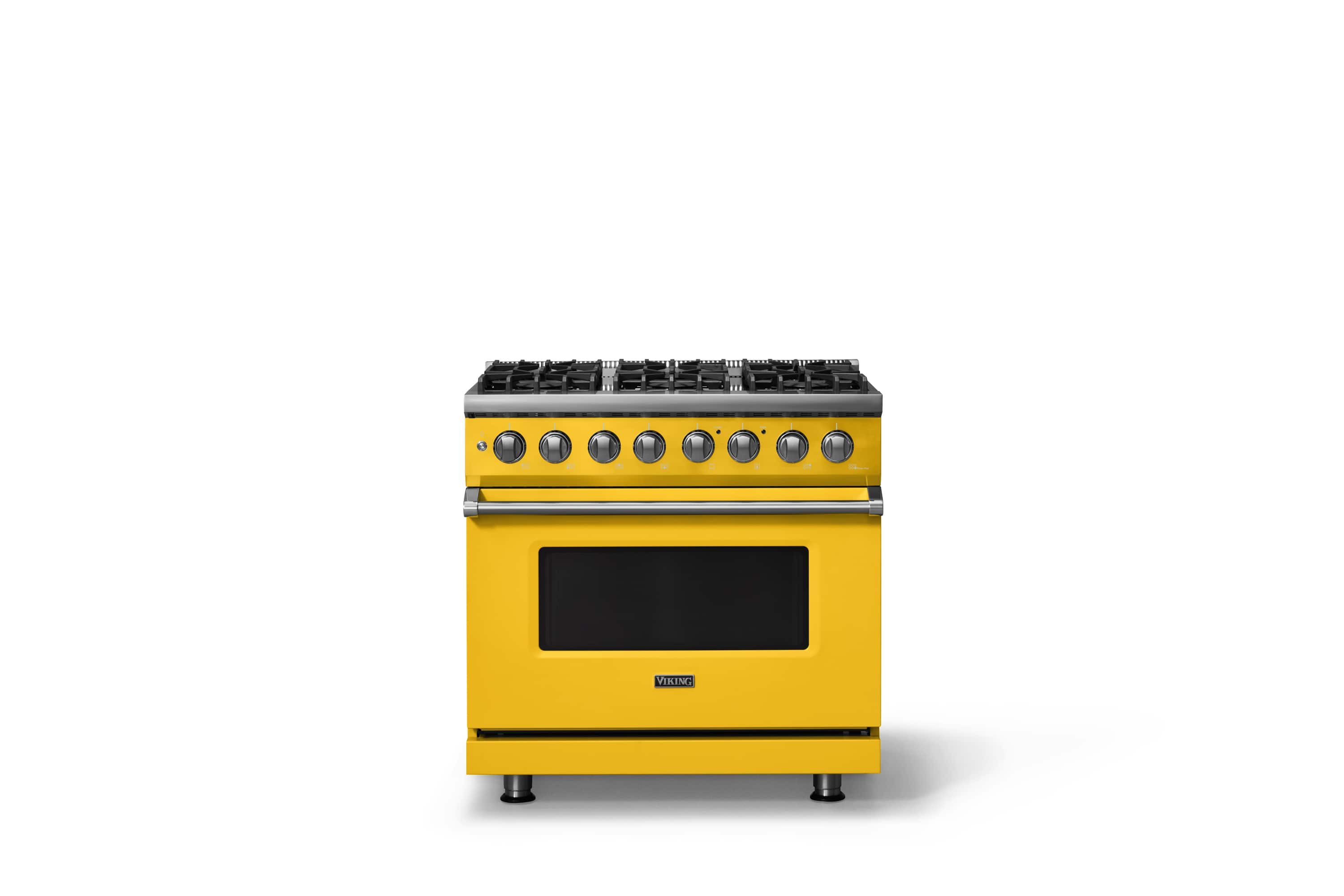 Viking - 36 in. Wide 6 Burner Pro5S 5.6 Cu. Ft. Freestanding