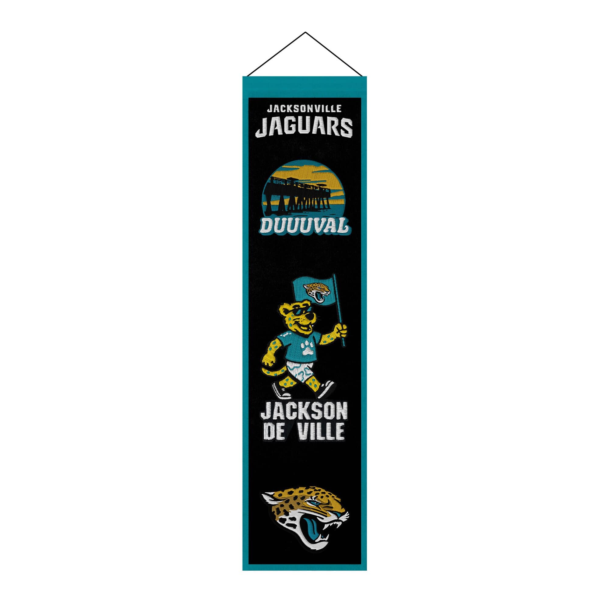 Sporticulture - 8" x 32" Icons Banner - Multicolor