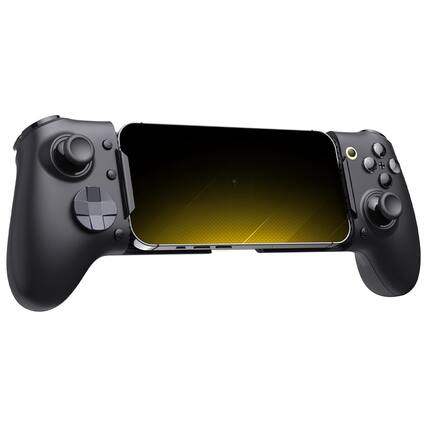 Front. Anysun - M20 Mobile Game Controller for Android & iOS - Hall Anti-Drift Joysticks, Dual Triggers, 1000Hz Polling Rate - Black.