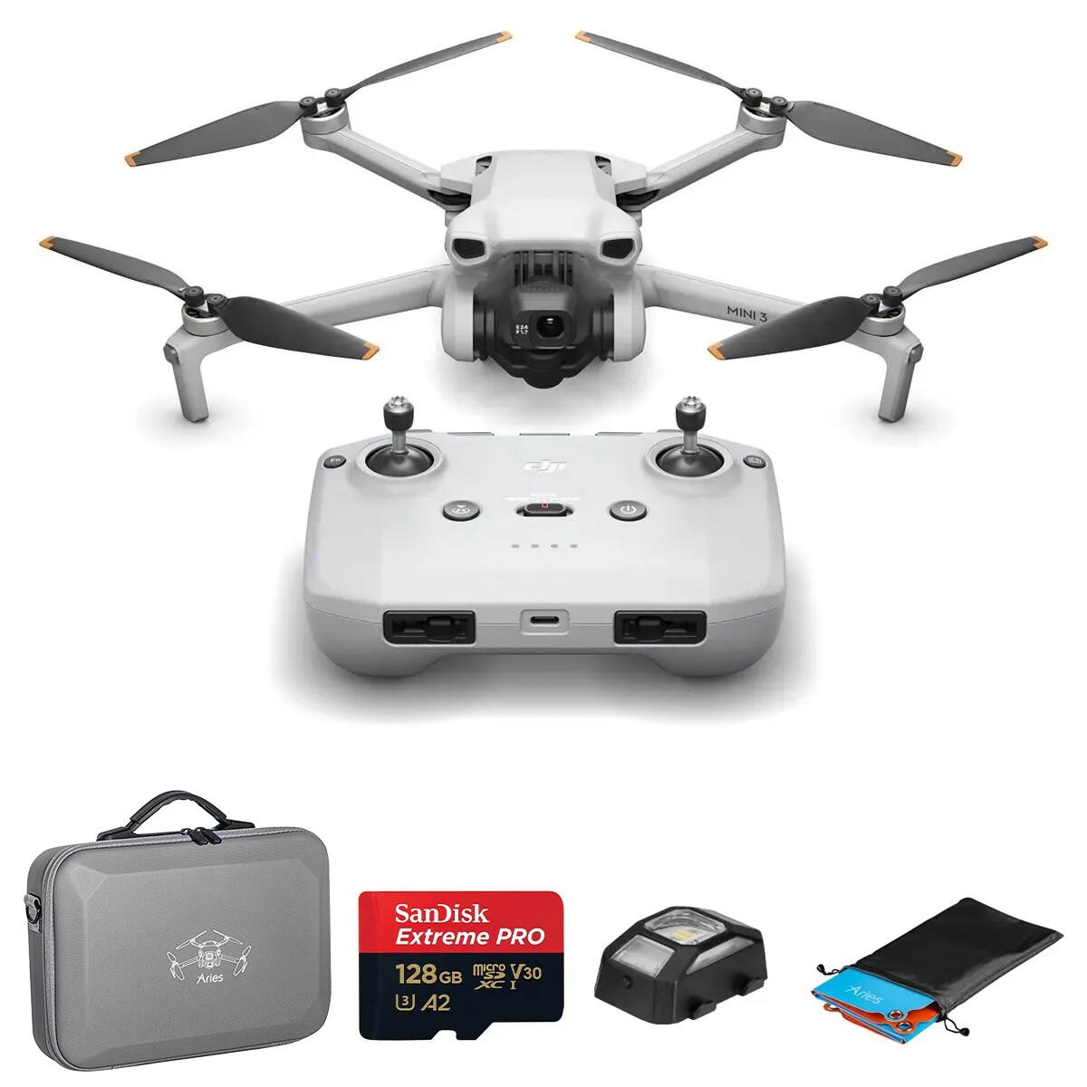 1 MINI 3 cii tos Aries SanDisk Extreme PRO 128 GB V30 XC E 3J A2