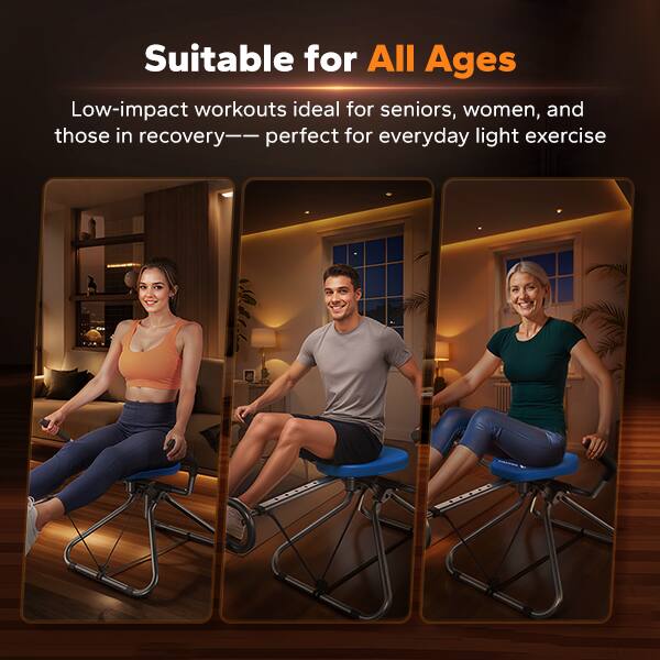Suitable for All Ages

Low-impact workouts ideal for seniors, women, and those in recovery—perfect for everyday light exercise