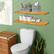 Alt View 2. Sorbus - Sorbus 2 Pack 35" Solid Wood Floating Shelves - for Bathroom Decor, Books, Bedroom & Living Room - Maple.
