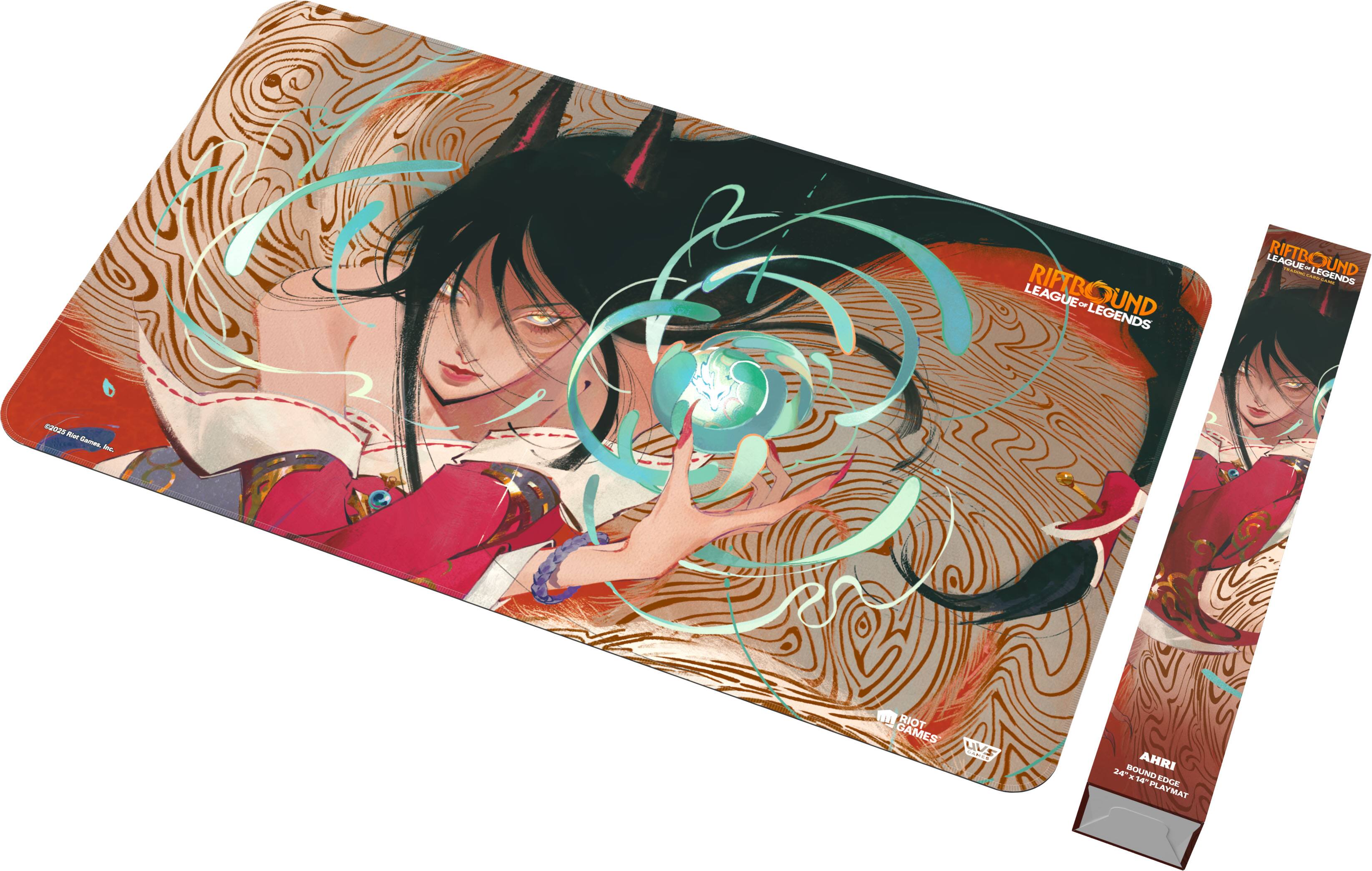 LEAGUE OF LEGENDS RIFTBOUND - LEGENDS LEAGUE RIFTBOUND

AHRİ 24 BOUND EDGE PLAYMAT

RIOT GAMES

RIFTBOUND LEAGUE OF LEGENDS

AHRİ 24" x 14" BOUND EDGE PLAYMAT