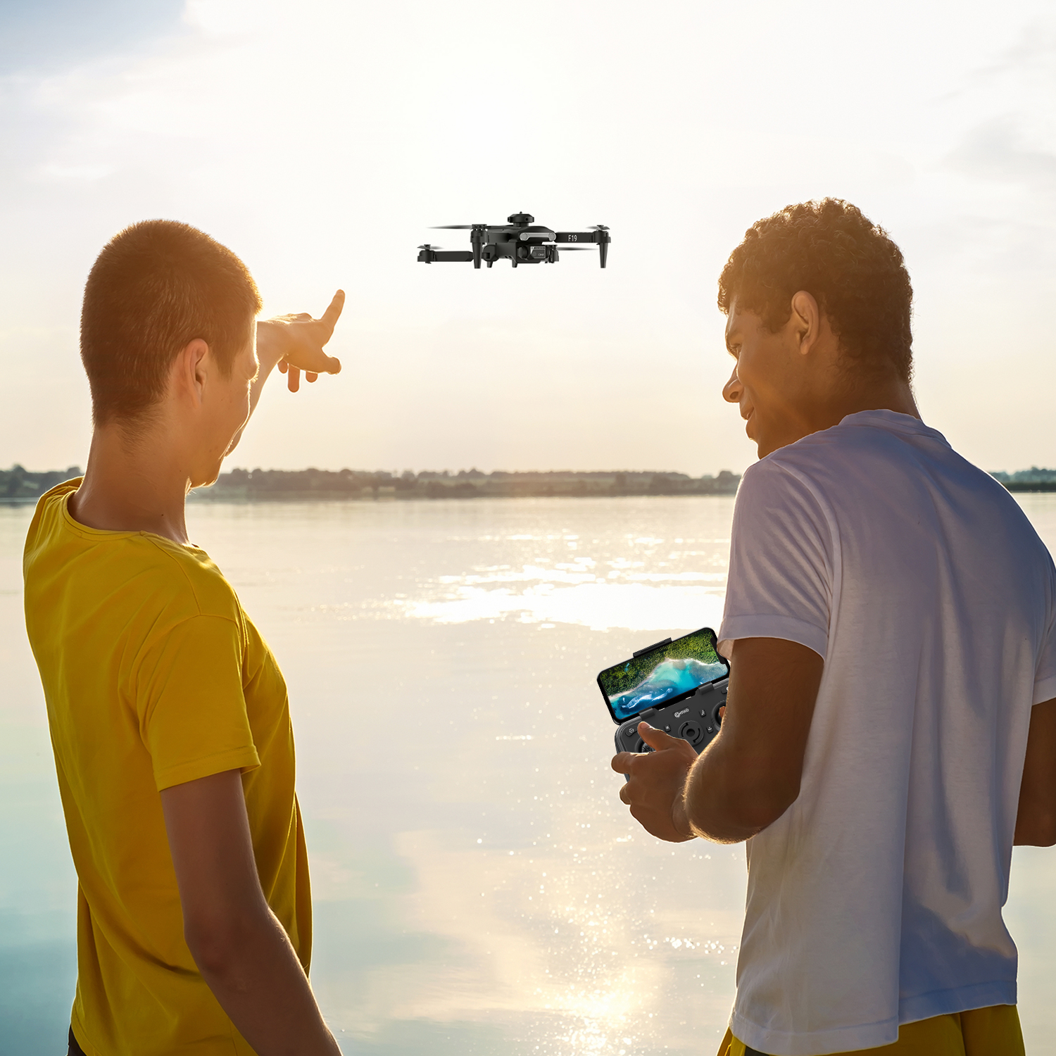 Angle View: AirSelfie - Air NEO Selfie Pocket Drone