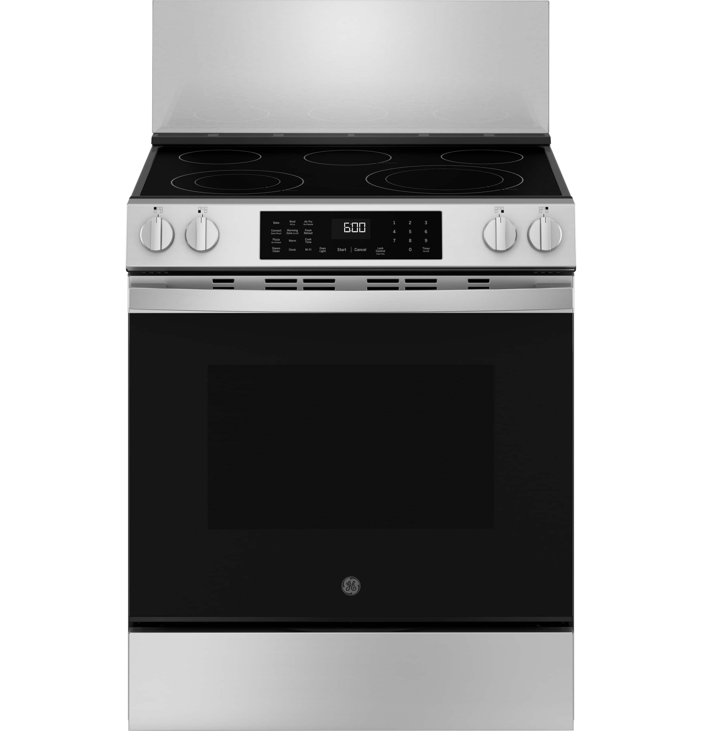 Alt View Zoom 1. Range Backsplash for Select 30" GE and GE Profile Ranges - Stainless Steel.