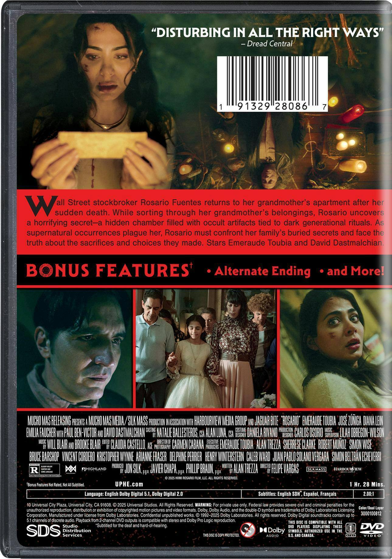 Back. Rosario   - DVD.