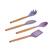Alt View 25. Tramontina - 14PC Cold Forged Cookware Set - Purple.