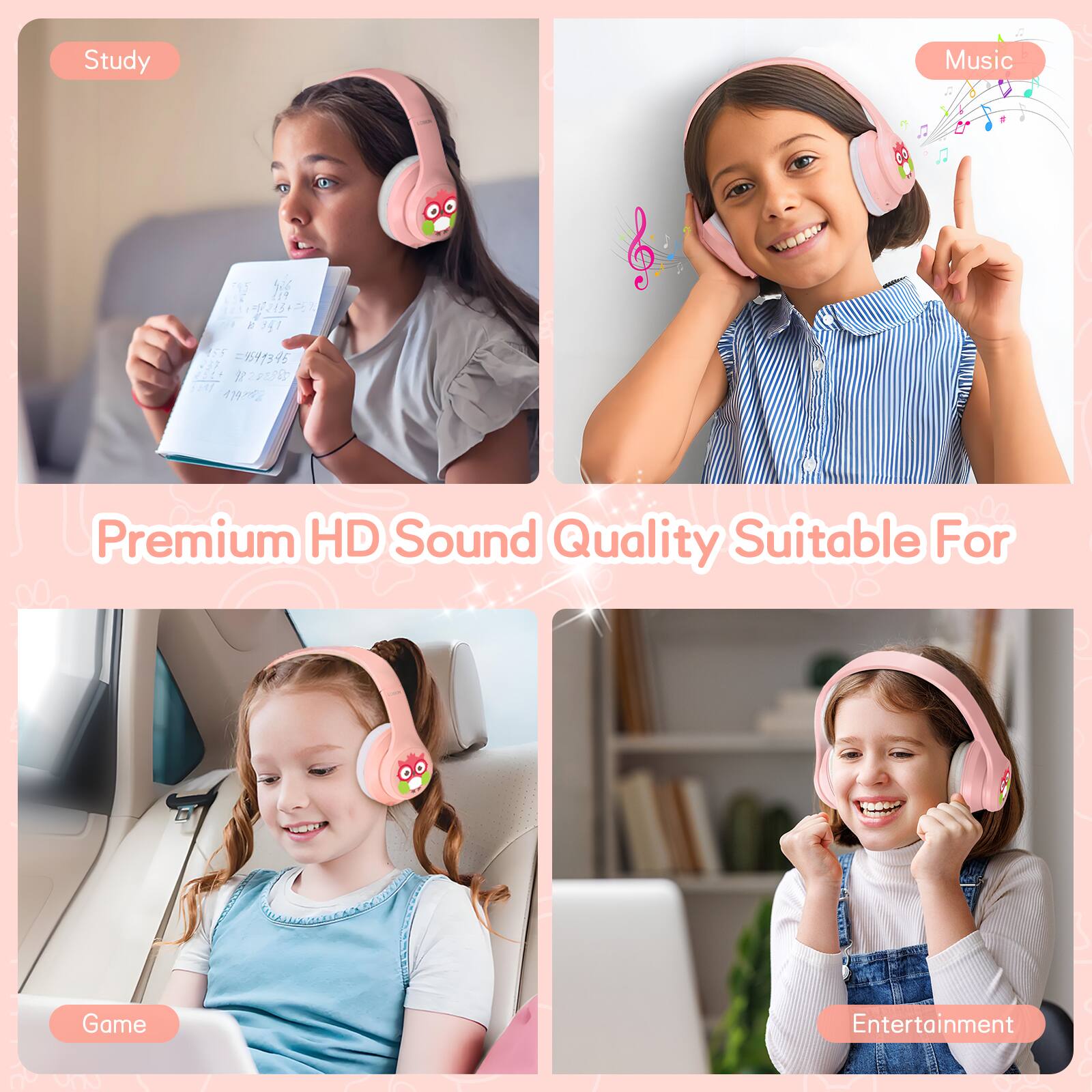 Study Music 15 1e mn 2 11 5F =19396 -7 2 - T 4 Premium HD Sound Quality Suitable For Game Entertainment