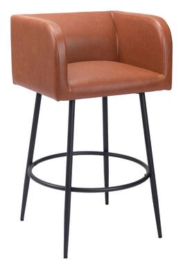 Hivvago - Horbat Barstool (Set of 2) - Brown